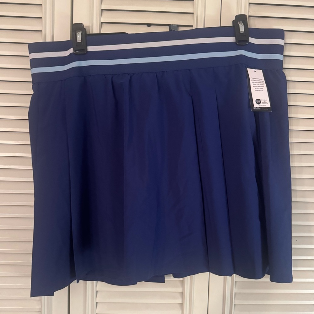 Navy Skort